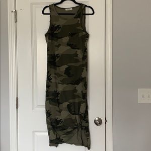 Camo Maxi Dress